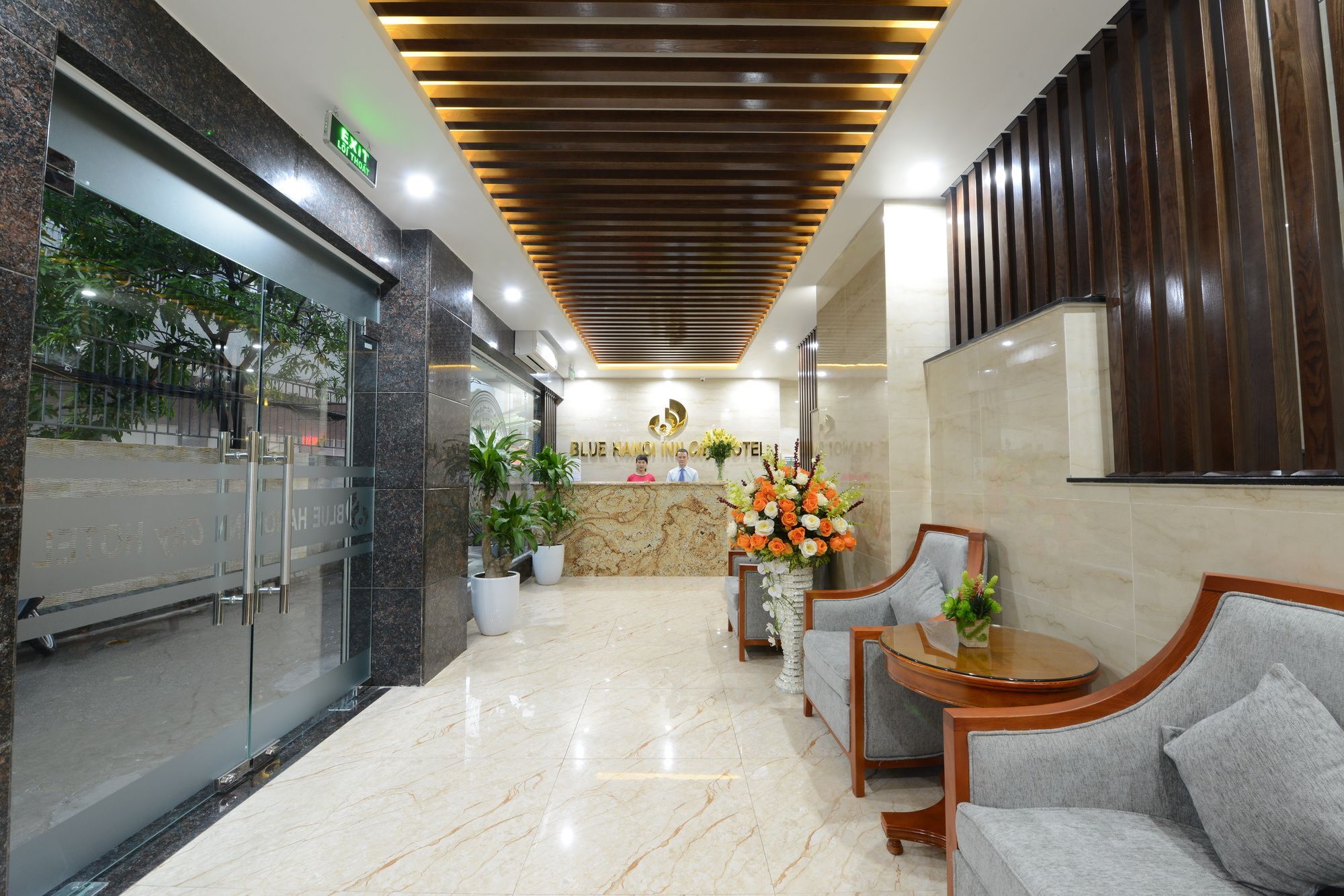 Blue Hanoi Inn City Hotel Exteriör bild