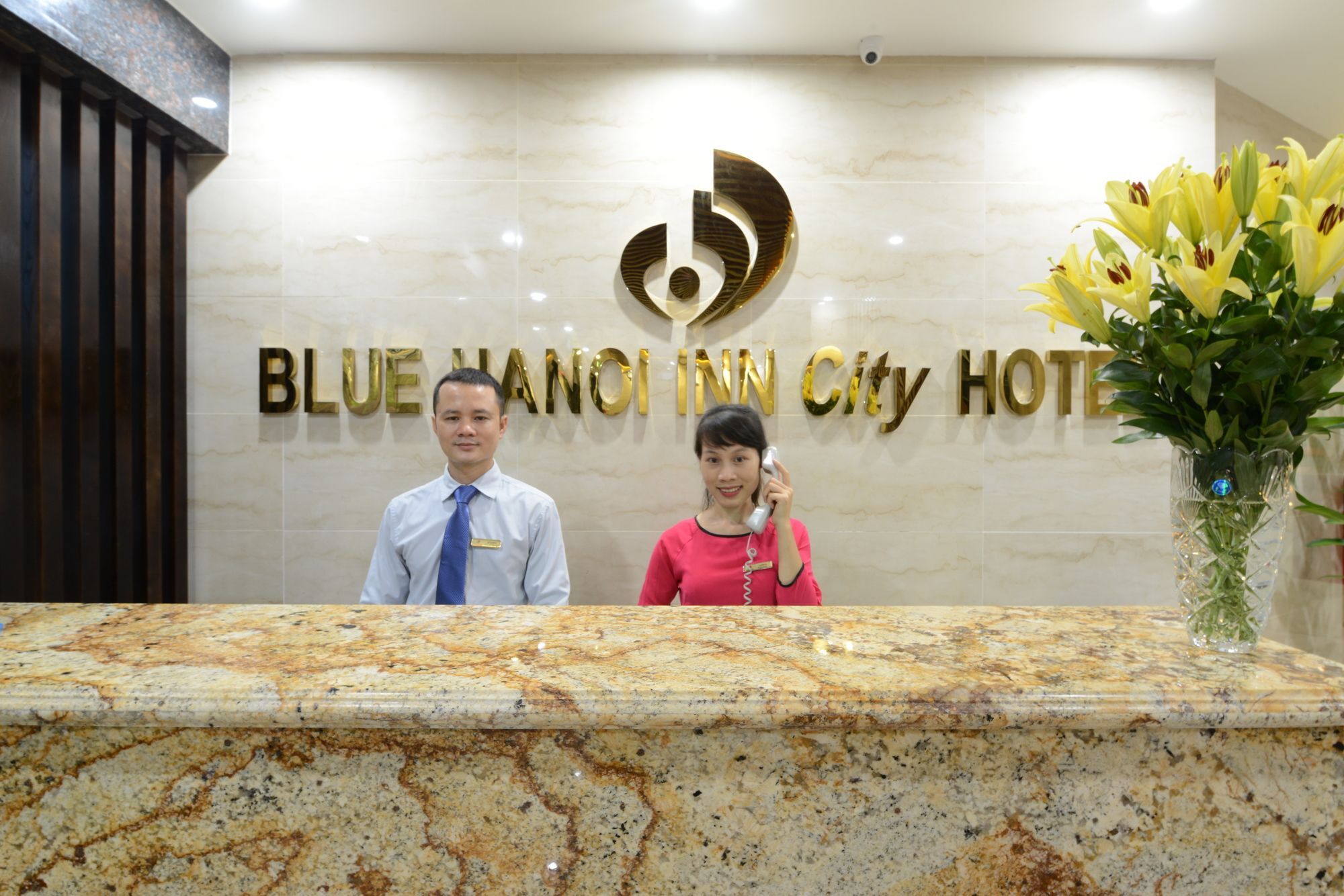Blue Hanoi Inn City Hotel Exteriör bild